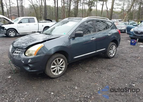 2015 Nissan Rogue Select S из США, поврежденный, VIN JN8AS5MT9FW673783